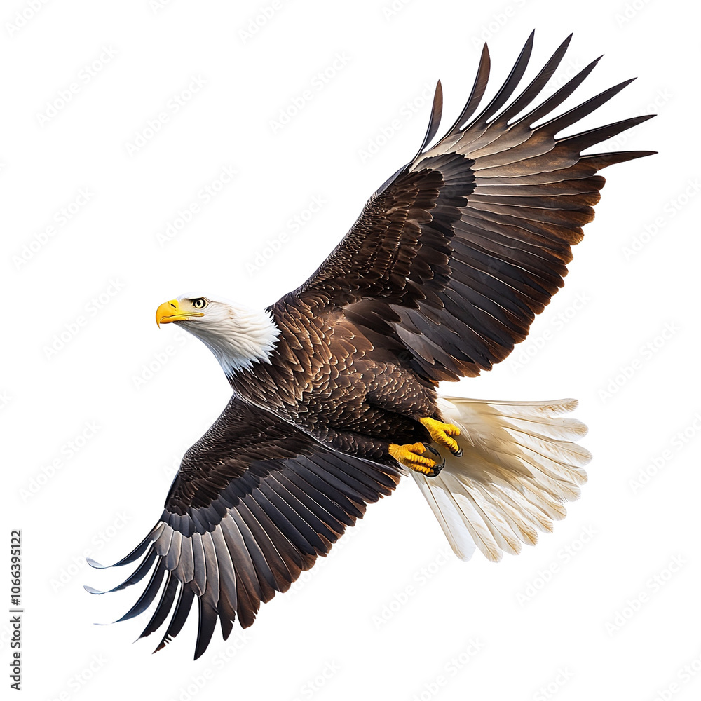 Majestic Bald Eagle in Flight Majestic Bald Eagle in Flight