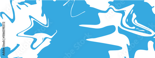 Abstract background with metallic chrome blue liquid marvel art design with silk fabrick texture. Blue Marbleized Stripes With marble ink texture. Splash of paint.