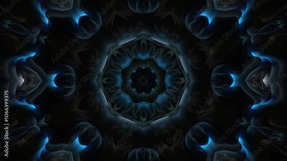 Kaleidoscope Disco VJ Background loop