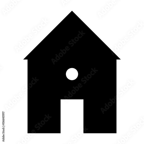 home icon on a white background