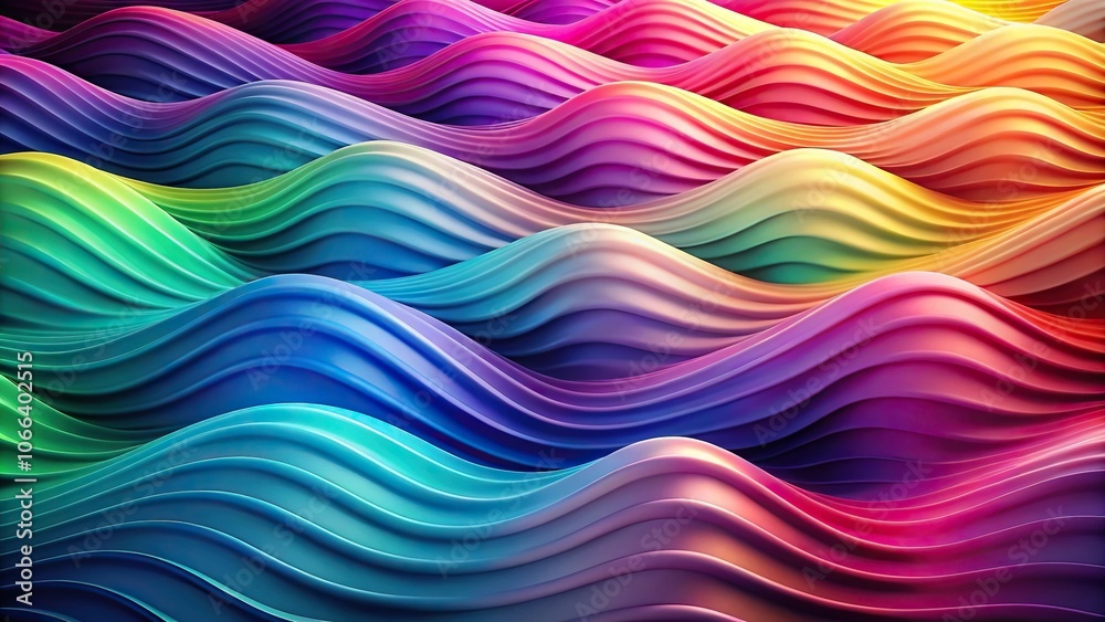 Abstract gradient waves background Abstract gradient waves background