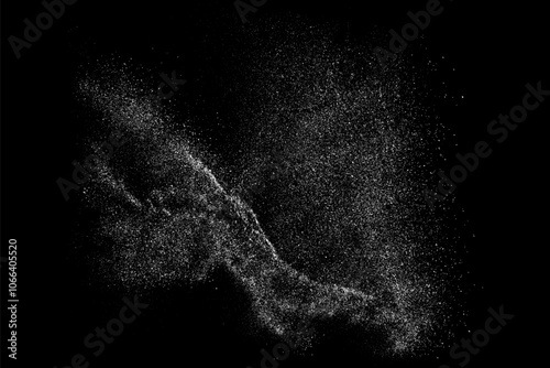 Smoke light texture on black. Space star night. White explosion backgrounds. Fog pattern motion.