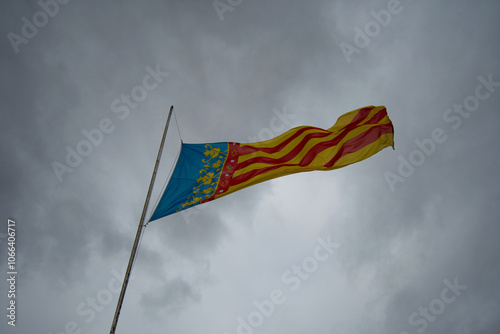 Bandera de la Comunidad Valenciana, España