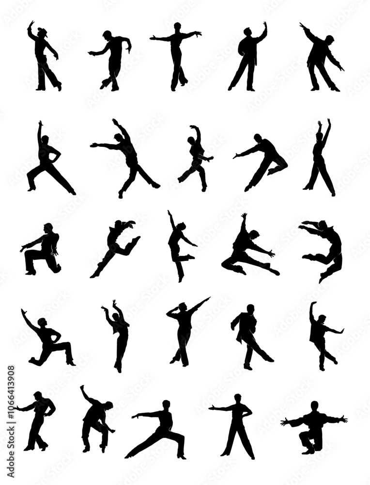 The dancing silhouette: A collection of images celebrating the artistry and athleticism of a male dancer. The dancing silhouette: A collection of images celebrating the artistry and athleticism of a male dancer.