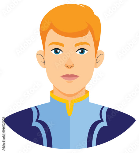 Young Prince in Royal Attire