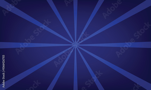 Dynamic Blue Radial Background With Streaks Radiating From the Center, Creating a Visually Striking Pattern