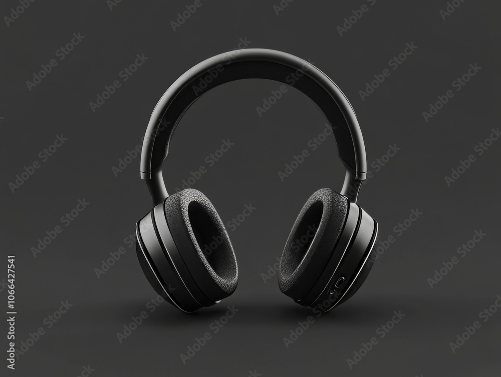 Approachable 3D Headset Icon Symbolizing Customer Service and Effective Communication Approachable 3D Headset Icon Symbolizing Customer Service and Effective Communication