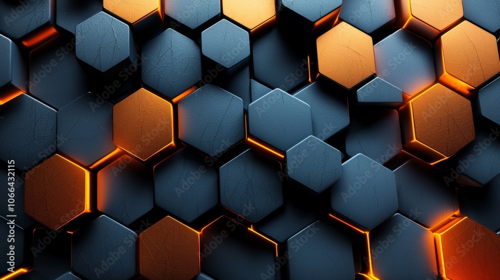 Black and Gold 3D Geometric Background Design Black and Gold 3D Geometric Background Design