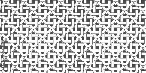 Abstract seamless intertwined pattern. Abstract vector design