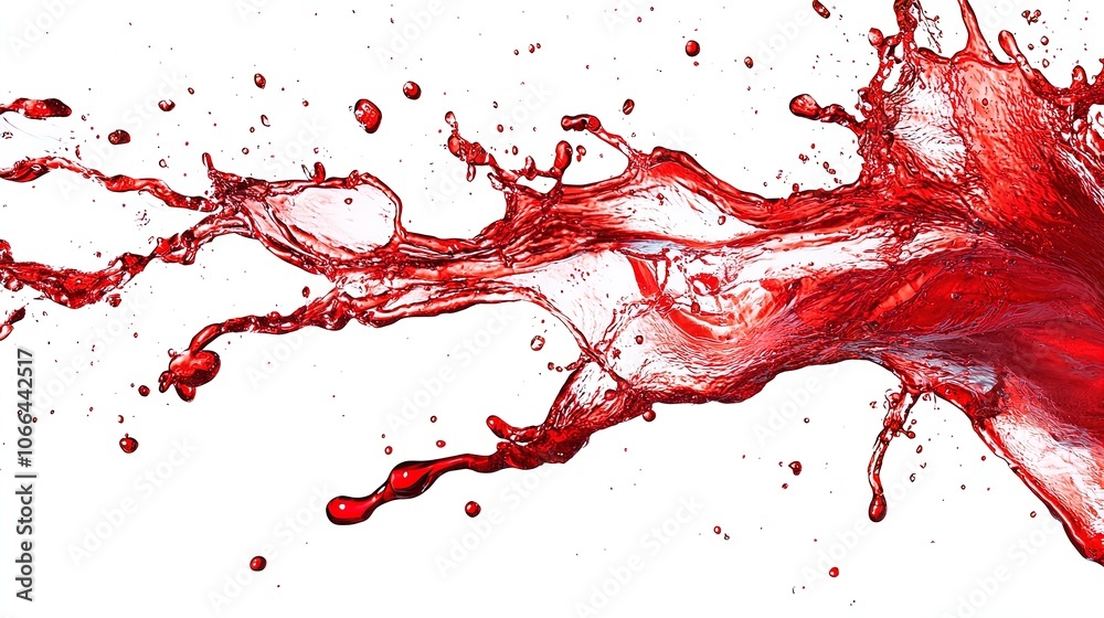 Vibrant Crimson Splash: Dynamic Liquid Art for a Sporty Interior Poster - Energize Your Space with Playful Shapes and Bubbles! Vibrant Crimson Splash: Dynamic Liquid Art for a Sporty Interior Poster - Energize Your Space with Playful Shapes and Bubbles!