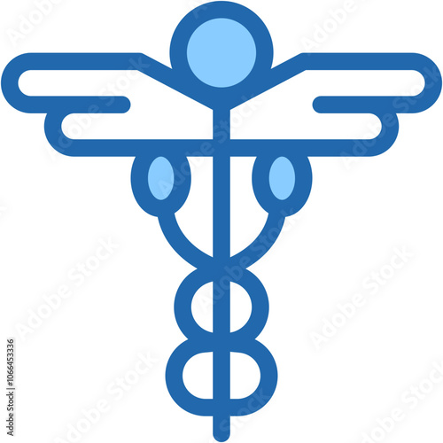 Caduceu, Healthcare And Medical, Medicine, Symbol Icon