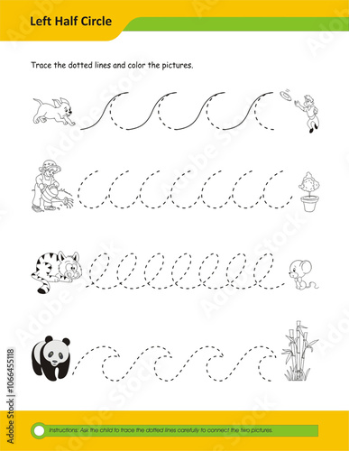 Prewriting skills, line practice sheet for kindergarten, Handwriting practice for kids. Fine motor skills. Line tracing worksheet. Activity page for kids. Coloring page for preschool. #worksheet