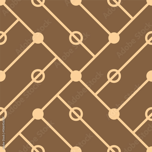 Geometric abstract seamless pattern design for background, wallpaper, textile design, fabric, blanket, card, wrapping paper, carpet, notebook, diary cover, greetings card, decorative, and etc.