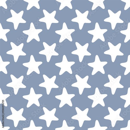 Star seamless pattern. Star seamless pattern design for background, wallpaper, card, printing, textile design, blanket pattern, blanket pattern for kids, notebook, diary cover, decorative, and etc.