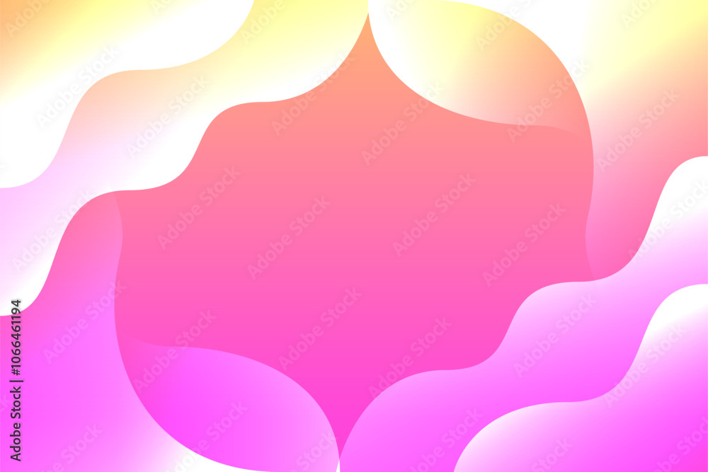 Yellow And Pink Abstract Background Style Yellow And Pink Abstract Background Style