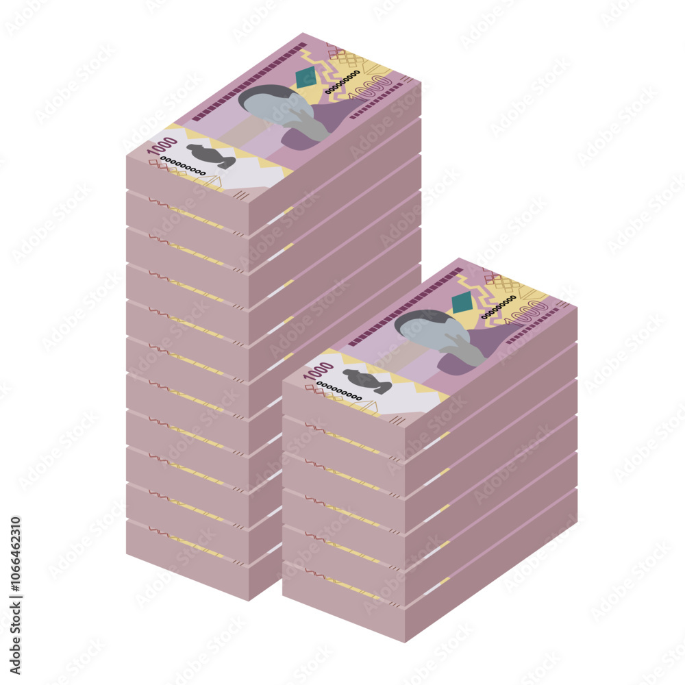 Angolan Kwanza Vector Illustration. Angola money set bundle banknotes. Paper money 1000 AOA. Flat style. Isolated on white background. Simple minimal design. Angolan Kwanza Vector Illustration. Angola money set bundle banknotes. Paper money 1000 AOA. Flat style. Isolated on white background. Simple minimal design.