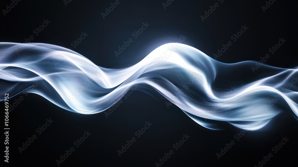 Abstract background with a white light blur Abstract background with a white light blur