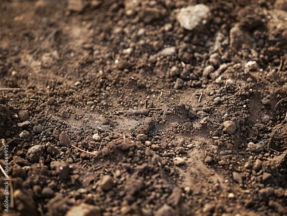 Close-up of Soil Texture: A Natural Background Image Close-up of Soil Texture: A Natural Background Image