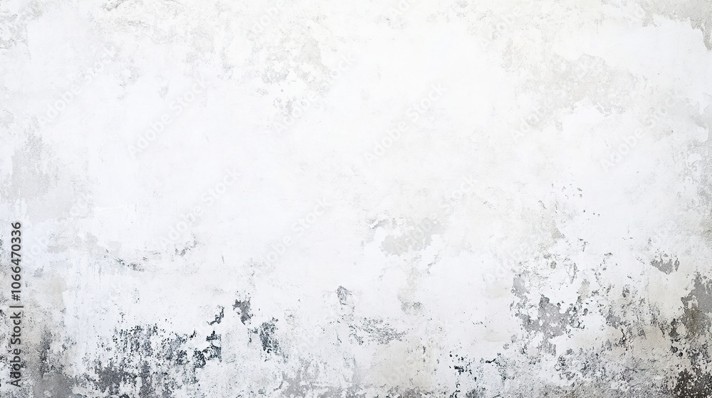 Surrealing white garbage background, rough concrete texture, high-resolution dilapidated wall design for professional use