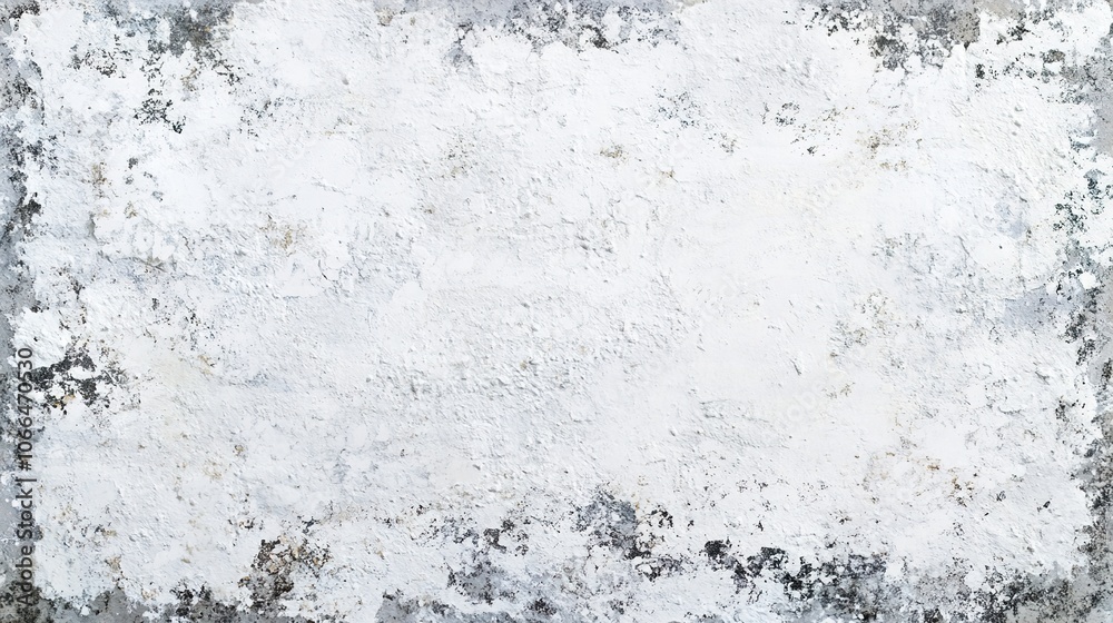 Obraz premium Surrealing white garbage background, rough concrete texture, high-resolution dilapidated wall design for professional use