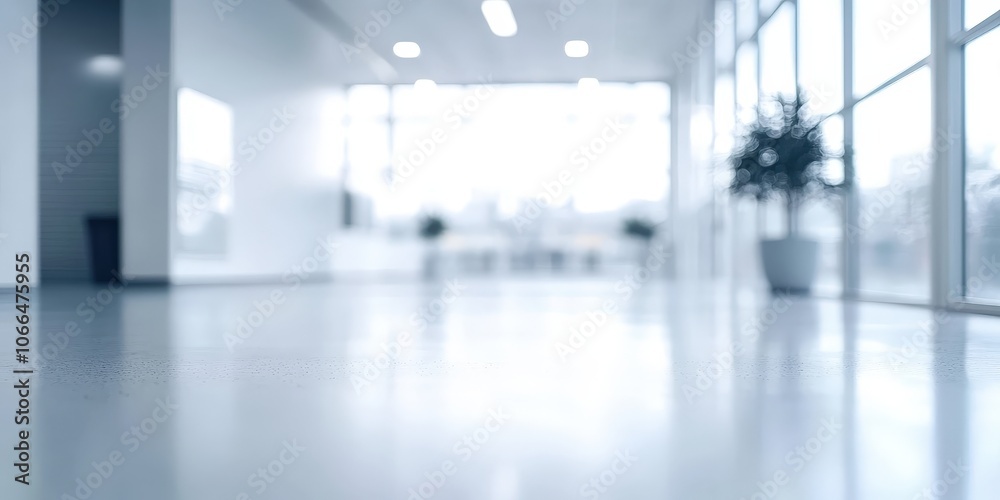 Modern Abstract Workspace Background with Blurred Effect Modern Abstract Workspace Background with Blurred Effect