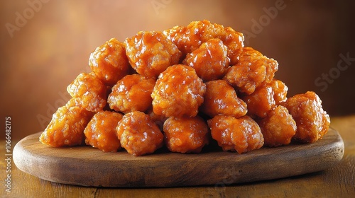 Chicken Bites, Delicious, Appetizing. photo