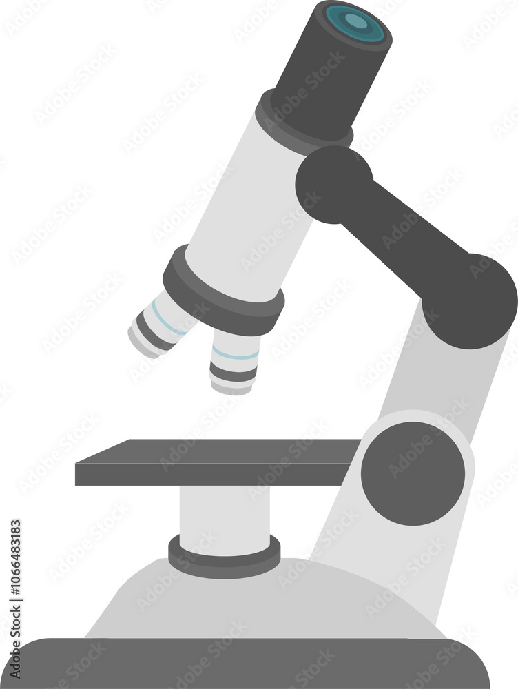 scientific microscope icon
