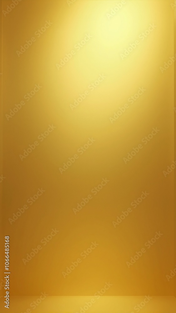 Luminous Yellow Metallic Background with Smooth Gradient Transitions and High Gloss Surface Effect Luminous Yellow Metallic Background with Smooth Gradient Transitions and High Gloss Surface Effect