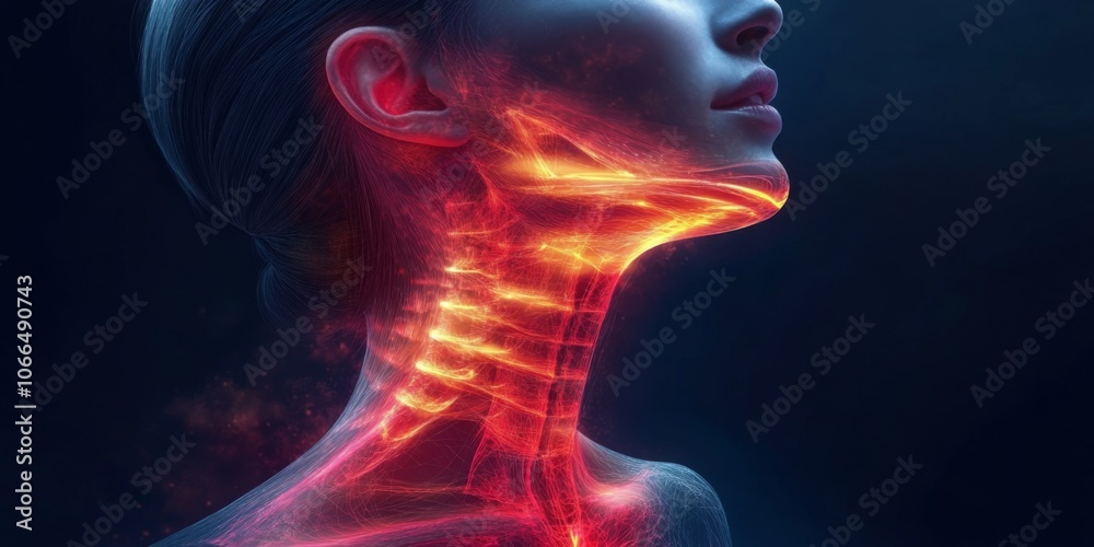 Visual Representation of Jaw Pain Aching and Stiffness in the Jaw Due to TMJ Disorder or Teeth Grinding Visual Representation of Jaw Pain Aching and Stiffness in the Jaw Due to TMJ Disorder or Teeth Grinding