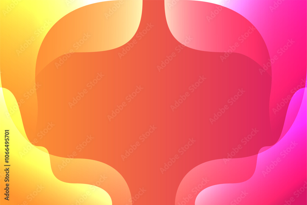 Yellow And Pink Abstract Background Style Yellow And Pink Abstract Background Style