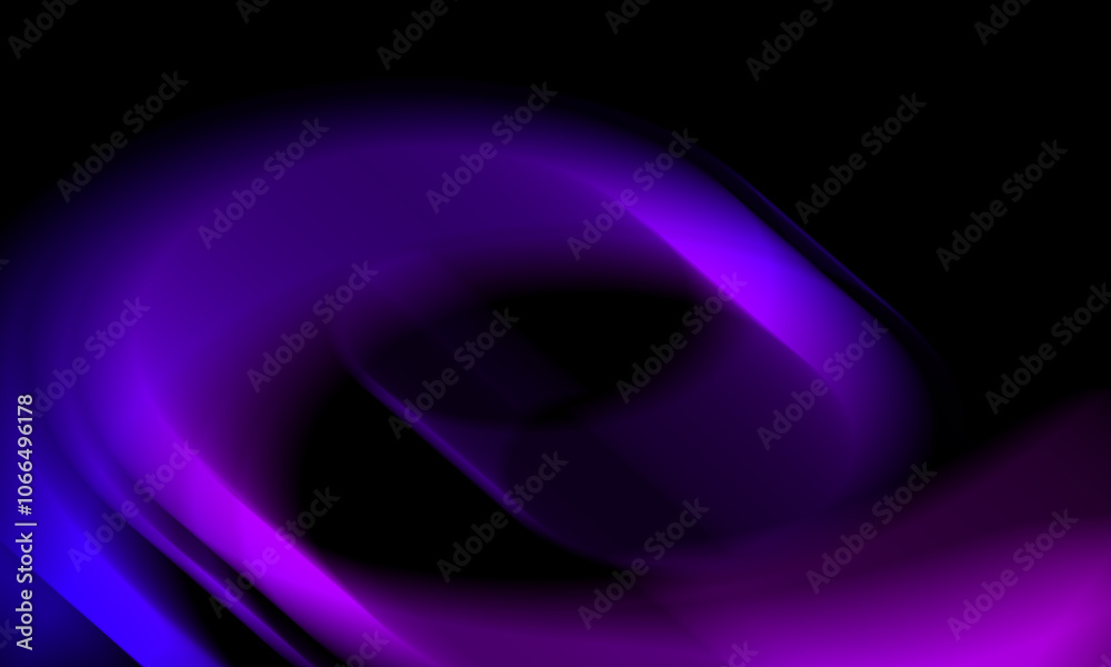 gradient purple blue abstract background with wave glowing lines effect on black gradient purple blue abstract background with wave glowing lines effect on black