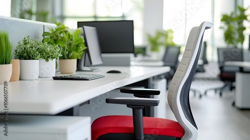 Wallpaper Mural Modern Office Workplace Desk Torontodigital.ca