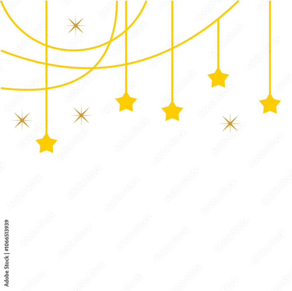 New Year Hanging Star Decoration New Year Hanging Star Decoration