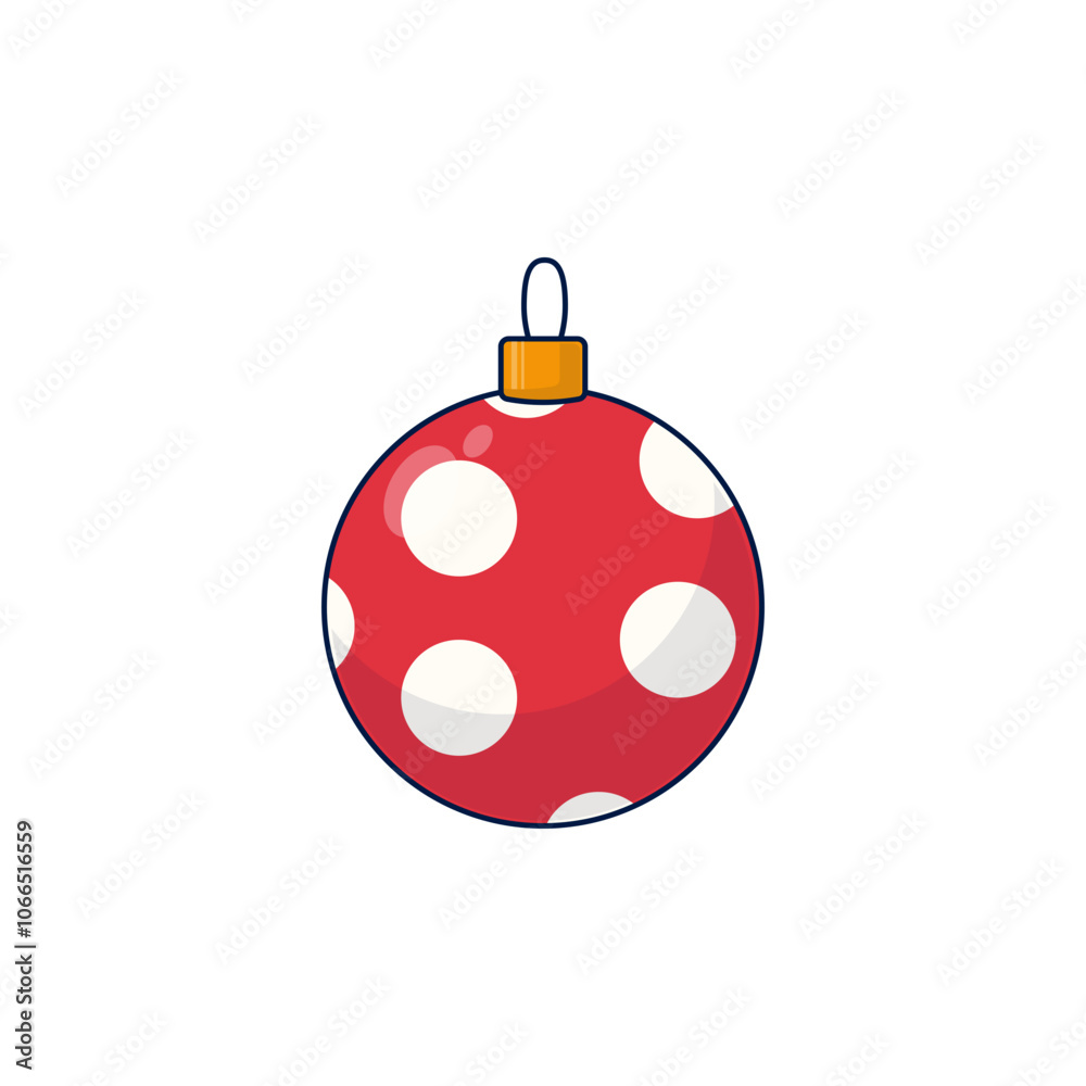 Illustrations Of Christmas Ball 
