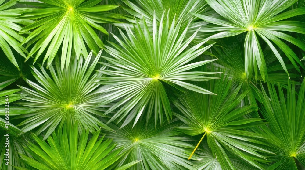Green palm leaves create a vibrant contrast against a white background. This image highlights the beauty of green palm leaves with ample copy space for your creative needs. Green palm leaves create a vibrant contrast against a white background. This image highlights the beauty of green palm leaves with ample copy space for your creative needs.