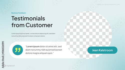 Testimonials Presentation Template Slides