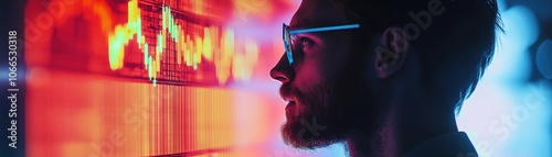 Investor Analyzing Holograp...