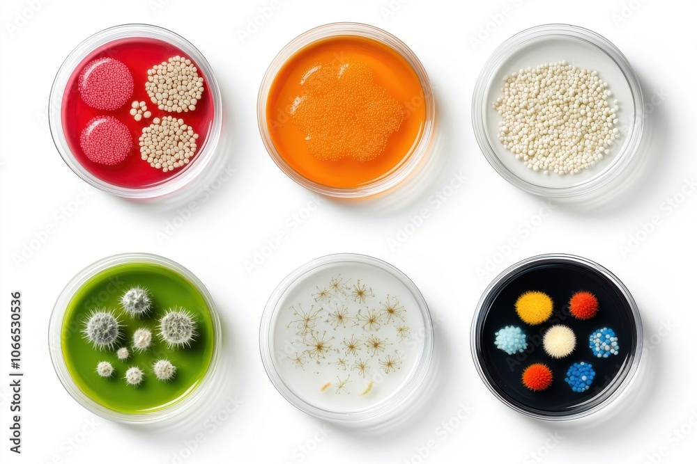 Explore the fascinating world of microbial cultures through colorful petri dishes a visual journey into science Explore the fascinating world of microbial cultures through colorful petri dishes a visual journey into science
