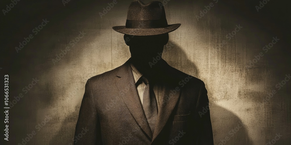 A hidden figure lurking in the shadows keeps their identity secret and concealed, remaining anonymous while avoiding recognition from others around them. A hidden figure lurking in the shadows keeps their identity secret and concealed, remaining anonymous while avoiding recognition from others around them.