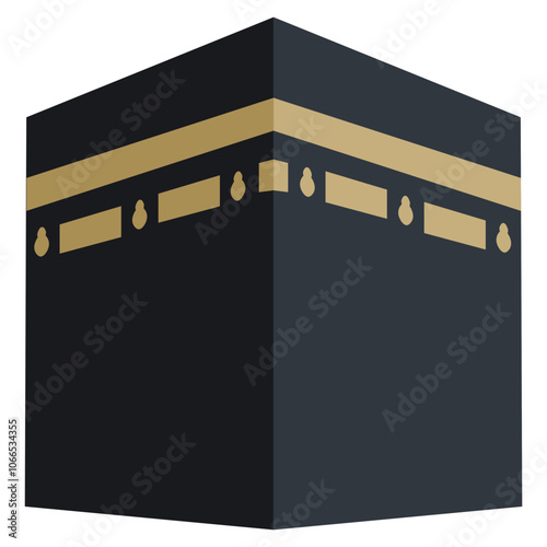 kaaba in mecca for hajj and umroh icon