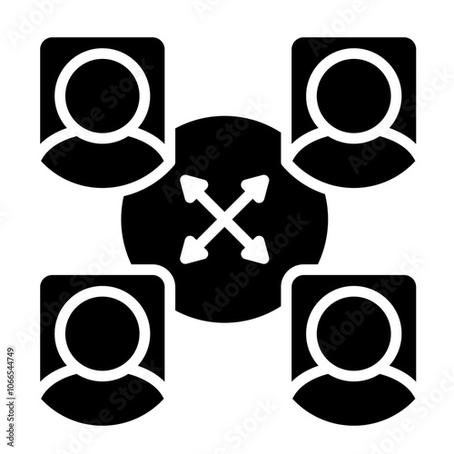 Cross Functional Icon