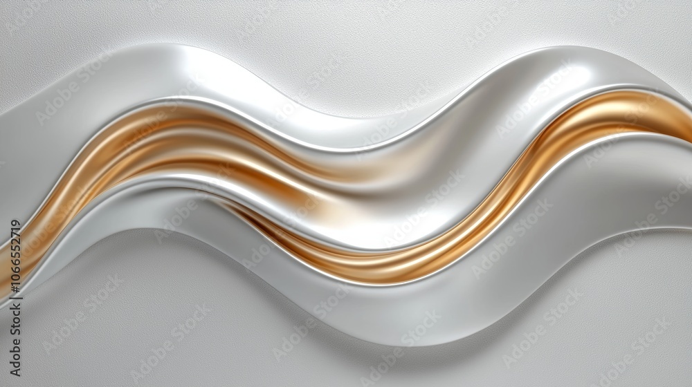Elegant Abstract Design in Shimmering Luxury Tones Elegant Abstract Design in Shimmering Luxury Tones