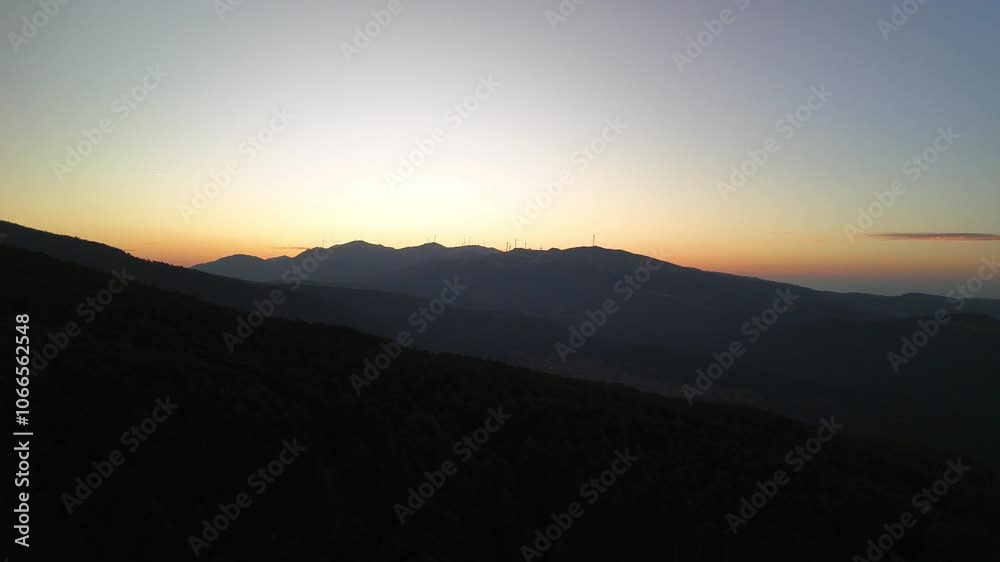 Sunrise in the Mountains Sunrise in the Mountains