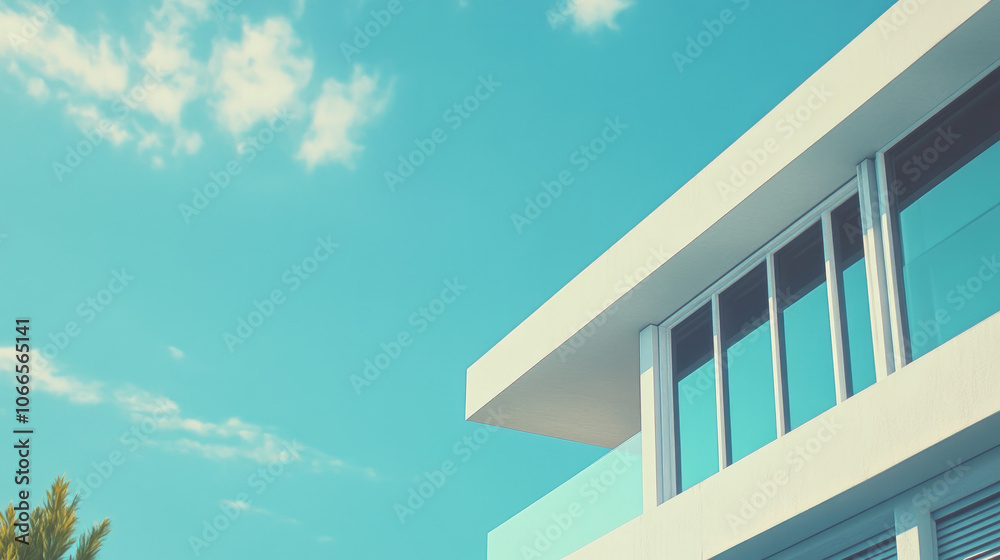 Fototapeta premium Minimalist Abstract Wallpaper, Modernist Lines & Shapes for Soothing Elegance