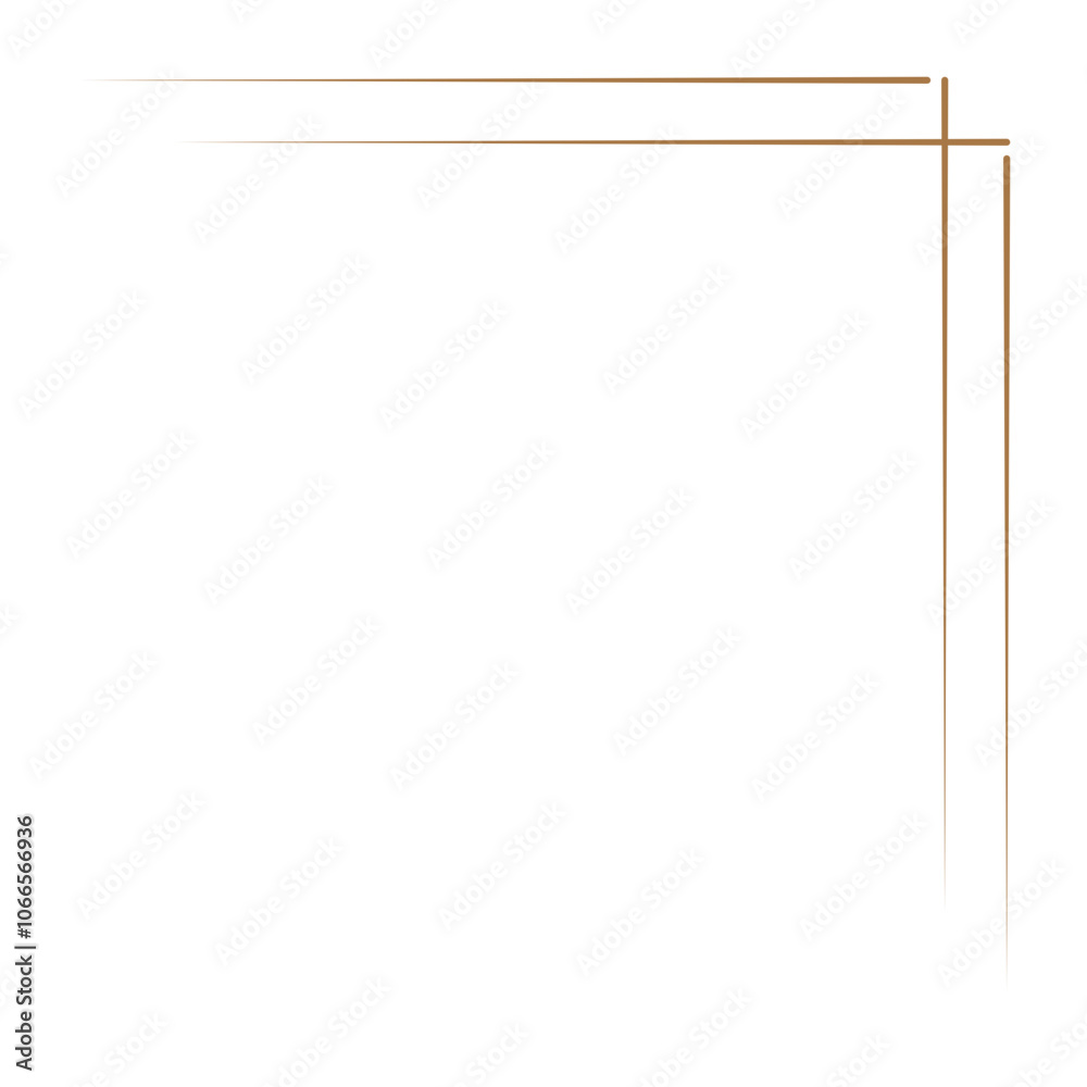 Corner Border Decoration Gold Corner Border Decoration Gold