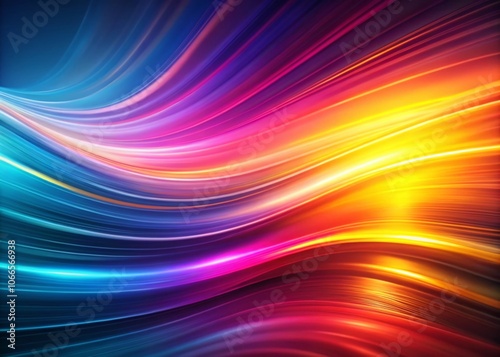 Abstract Bright Wallpaper Color Gradient Background Design with Long Exposure Effects for Modern Aesthetics and Eye-Catching Visual Appeal