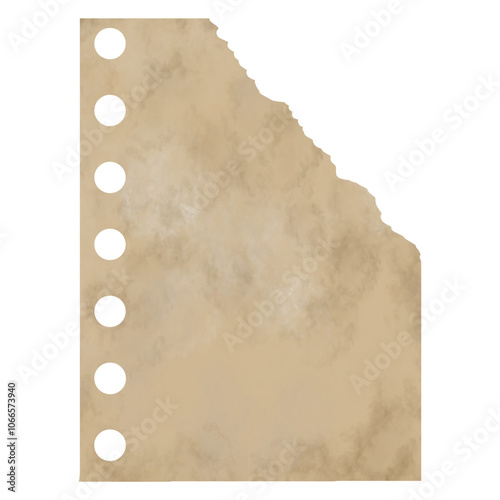 old torn paper background