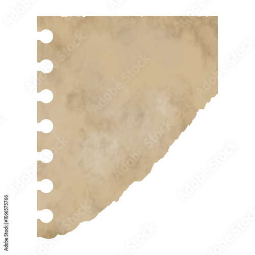 old torn paper background