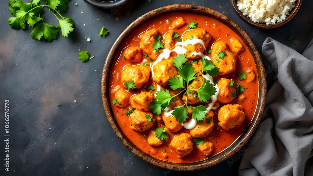 Chicken Tikka Masala with Rice (Gluten-Free Cuisine) Chicken Tikka Masala with Rice (Gluten-Free Cuisine)