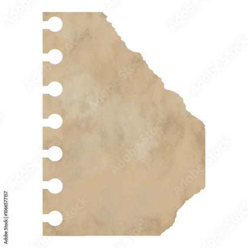 old torn paper background